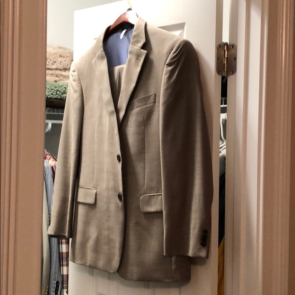 Tan Suit